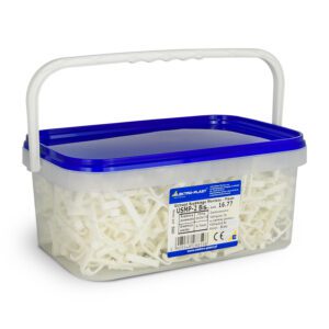 USMP 2 BIS/500 CABLE CLAMP FLAT DOUBLE WHITE 2X YDYP 2X2.5 BOX