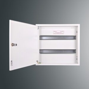 RZ-27NN2X20S ROZDZIELNIA METALOWA NT 40M 2X 20M N+PE IP30 390X420X130 DRZWI PEŁNE BIAŁY