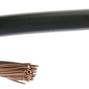 H07V-K LGY 10 BLACK SINGLE-CORE FLEXIBLE CABLE 450/750V DRUM CLASS 5