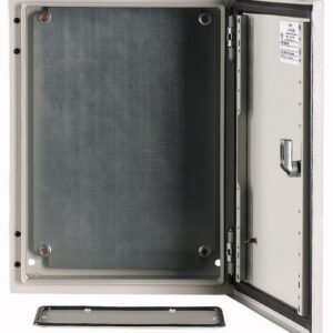 CS 43/150 OBUDOWA METALOWA NT 400X300X150 DRZWI PEŁNE Z PŁYTĄ IP65 SZARY