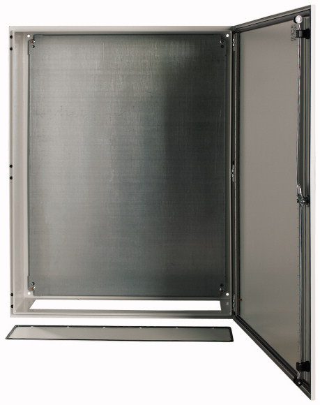 CS108/300 OBUDOWA METALOWA NT 1000X800X300 DRZWI PEŁNE Z PŁYTĄ IP65 SZARY