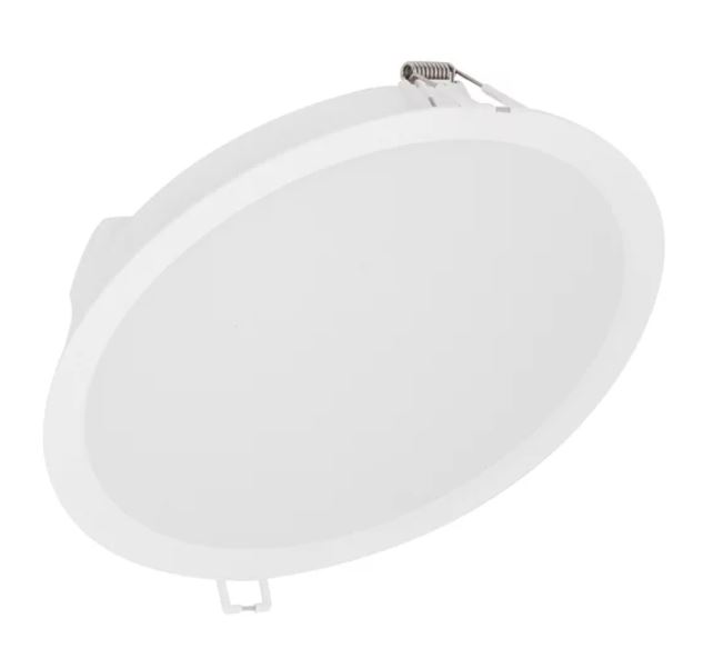 DL IP44 WHITE DOWNLIGHT PT ROUND LED 18W NW 4000K 1800LM 190MM IK03 100ST PC