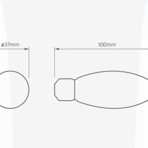 ŻARÓWKA LED ŚWIECZKA 7/50W E14 230V MATOWA 830 WW 3000K 640LM 120ST B35