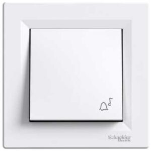 Schneider Electric Asfora, przycisk "dzwonek", IP44, biały, EPH0800221