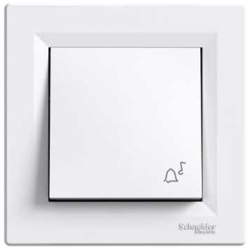 Schneider Electric Asfora, przycisk "dzwonek", IP44, biały, EPH0800221