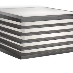 SHADES ANTRACYT OPRAWA ŚCIENNA KINKIET 1X E27/ 42W IP44 ALUMINIUM/ TWORZYWO