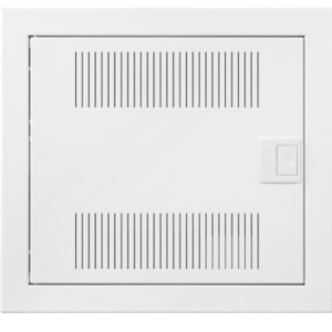 MSF RP ROZDZIELNIA PLASTIKOWA MULTIMEDIALNA PT 14M Z PŁYTĄ IP30 329X358X94 DRZWI METALOWE BIAŁY