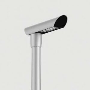 ISKRA LED ALFA 24 LUMINAIRE, 4000K, DUAL OPTICS, ANODIZED INOX-BLACK