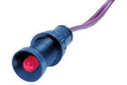 KLP 5R/230V INDICATOR LIGHT 5MM 230V AC/DC IP20 RED