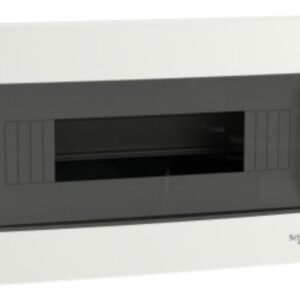 EASY9 ROZDZIELNIA PLASTIKOWA PT 12M 1X 12M N+PE 185X285X95.5 IP40 IK07 DRZWI DYMNE BIAŁY