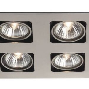 ACAMAR CHROM MATOWY OPRAWA SUFITOWA PT 4X GU10/ 35W IP23 METAL
