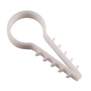 UWO 8/50 UCHWYT KABLOWY WBIJANY OKRĄGŁY BIAŁY YDY 2X1.0, 2X1.5, 3X1.0