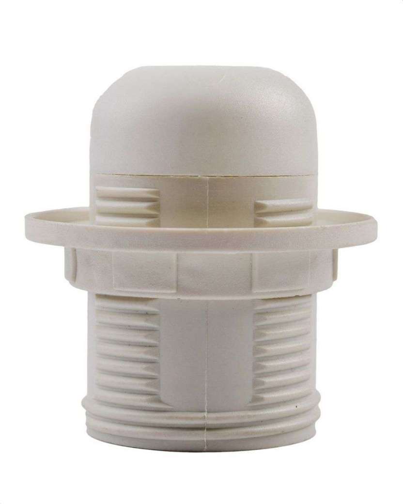 OTE27-00/0/T OPRAWKA PLASTIKOWA GŁADKA E27 BIAŁY