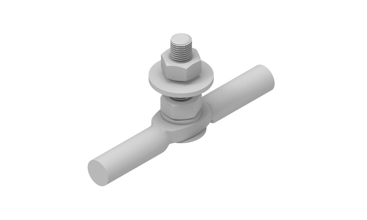 AN-12LL/OG/-N PRZEJŚCIÓWKA DO MONTAŻU KORYT KABLOWYCH DO UCHWYTÓW BETONOWYCH