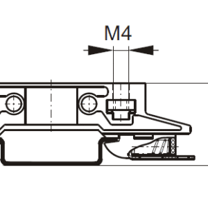 WM-35 MOUNTING BASE GRAY