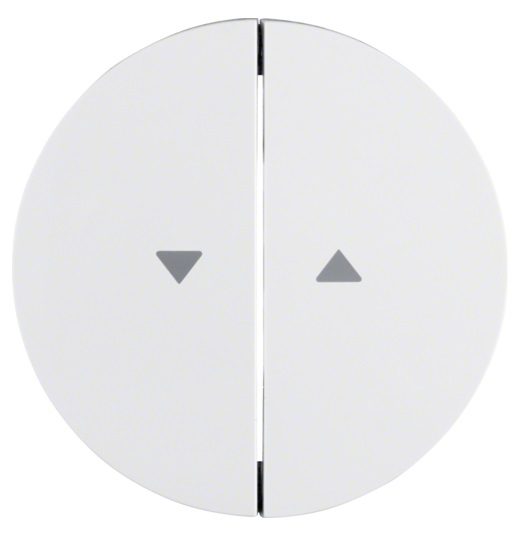 R.1/R.3 MODUŁ BIAŁY KLAWISZ ŻALUZJOWY 2X "STRZAŁKA"