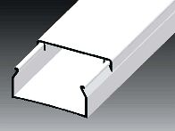 LHD  32X15 KANAŁ KABLOWY 2M 32X15 PVC IP40 IK06 BIAŁY