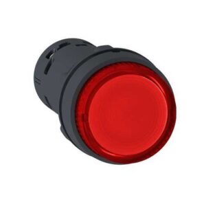 Schneider Electric Harmony XB7 Przycisk czerwony z samoczynnym powrotem bez oznaczenia LED 24V, XB7NW34B2