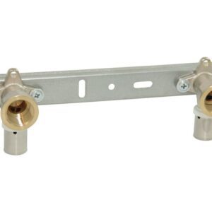 PŁYTKA MONTAŻOWA 100MM Z KOLANKAMI PRESS GW 16MM X 1/2"