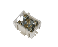 LG 1X 95/35 ODGAŁĘŹNIK 1-TOROWY NA SZYNĘ Z OSŁONĄ SZARY