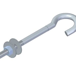 35A ŚRUBA HAKOWA ODCIĄGOWA M16X150 ( F16 L150)