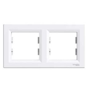 Schneider Electric Asfora, ramka 2-krotna, pozioma, biały, EPH5800221