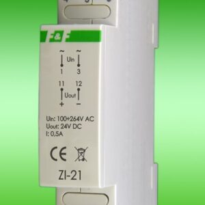ZI-21 ZASILACZ IMPULSOWY 12W 24V DC 100-264V AC/DC