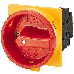 P3-63/EA/SVB 63A 0-1 3P SWITCHING DEVICE 63A 3P B/O 30KW IP65 RED/YELLOW LOCKABLE DRIVE