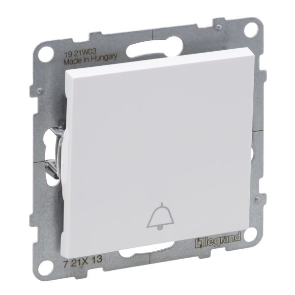 SUNO 2 White Button Module Bell - Legrand Poland