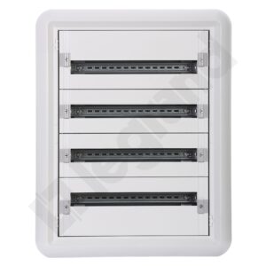 XL3 160 ROZDZIELNIA METALOWA PT 96M 4X 24M N+PE IP30 IK07 845X670X140 BEZ DRZWI SZARY