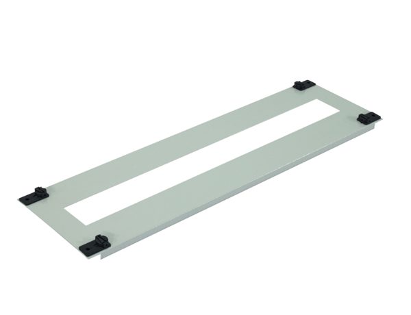 CP 2-1 M METAL FRONT PLATE WITH CUTOUT 45 24M 150X500 ETIBOX