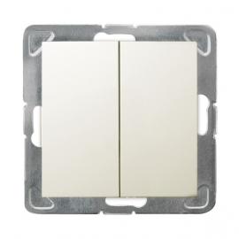 IMPRESJA MODULE ECRU SERIAL CONNECTOR CANDLE HOLDER SPRING CLAMPS 16AX 250V