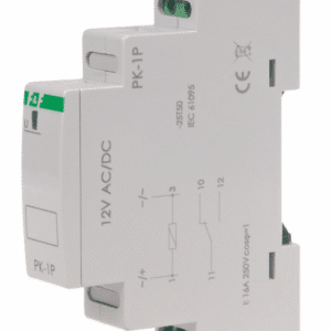 PK1P-12 PRZEKAŹNIK ELEKTROMAGNETYCZNY 16A 1P 1M 12V AC/DC
