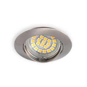 SIGMA-R W WHITE CEILING MOUNT ROUND ADJUSTABLE GU5.3 IP20 ALUMINUM