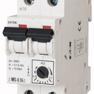 Z-MS- 2.5/2 WYŁĄCZNIK SILNIKOWY 2.5A 230V AC 10KA