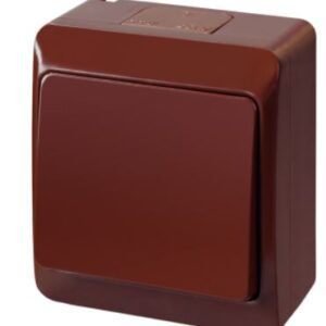 HERMES BRĄZ ŁĄCZNIK NT UNIWERSALNY IP44 ZACISKI ŚRUBOWE 10AX 250V