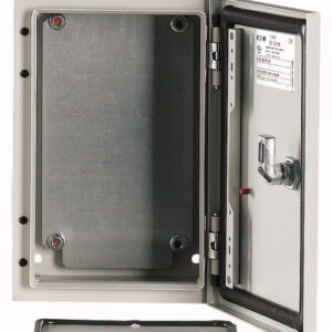 CS 32/150 OBUDOWA METALOWA NT 300X200X150 DRZWI PEŁNE Z PŁYTĄ IP65 SZARY