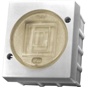 430 LAMBDA WHITE SWITCH NT 1-POLE IP44 SCREW TERMINALS 6A 250V