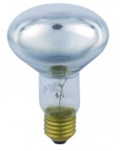 R80 INFRARED BULB IR1 KWOKA 75W E27 230V CLEAR SOFT GLASS