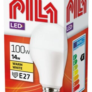 PILA LED ŻARÓWKA LED BULB 14/100W E27 230V MATOWA 827 WW 2700K 1550LM 180ST A65