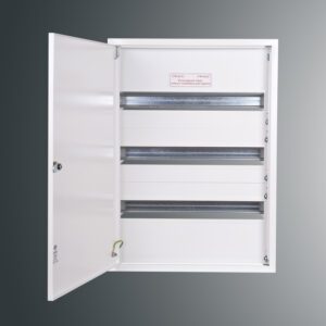 RZ-13NN 3X20S ROZDZIELNIA METALOWA NT 60M 3X 20M N+PE IP30 577X423X130 DRZWI PEŁNE BIAŁY