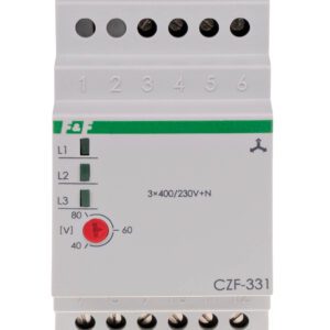 CZF-331 CZUJNIK ZANIKU I ASYMETRII FAZ 2X8A 2P 3M 2X400/230V+N AC