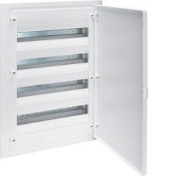 GOLF VF418PD PLASTIC DISTRIBUTION BOX PT 72M 4X 18M N+PE IP40 IK07 688X460X97.5 SOLID DOOR WHITE