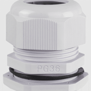 PG-36 CABLE GLAND IP68 + POLYAMIDE PA66 NUT GRAY