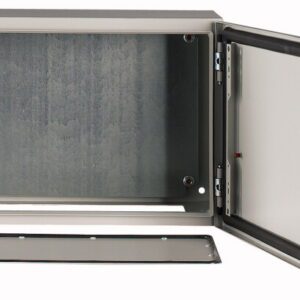 CS 34/200 OBUDOWA METALOWA NT 300X400X200 DRZWI PEŁNE Z PŁYTĄ IP65 SZARY