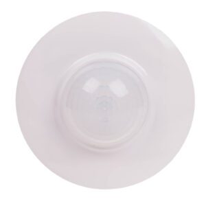 DR-08 BIAŁY CZUJNIK RUCHU SUFITOWY 360ST 2M 3-2000LX 1200W/300W/150W IP20 230V AC MONTAŻ PT