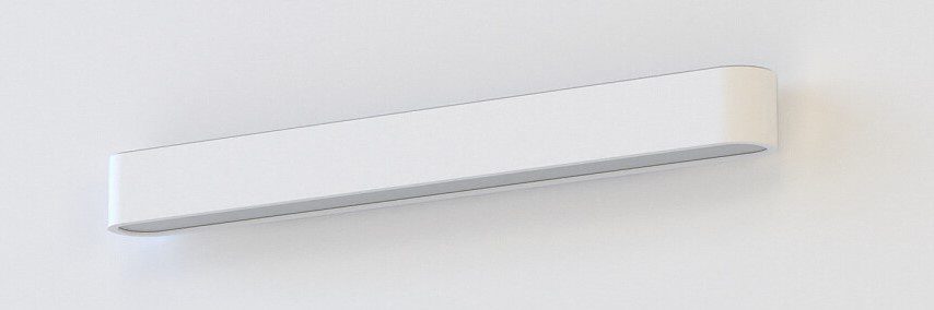 SOFT BIAŁY OPRAWA ŚCIENNA KINKIET NT 1X T8/ 11W IP20 ALUMINIUM LAKIEROWANE/ PMMA