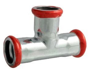 CARBON-THREE-WAY EQUAL TEE ZAPRAS. 28×28×28