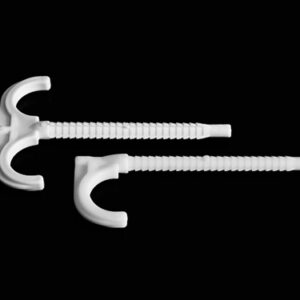 H 48/2 DOUBLE HOOK 2X FI25 48MM FOR TUBES RL, RS, PESZLI