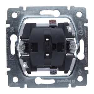 SISTENA LIFE MECHANIZM ŁĄCZNIK 1-BIEGUNOWY ZACISKI SPRĘŻYNOWE 10AX 250V